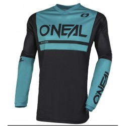 Oneal MX Μπλούζα Element Threat Air μαύρο/πετρολ